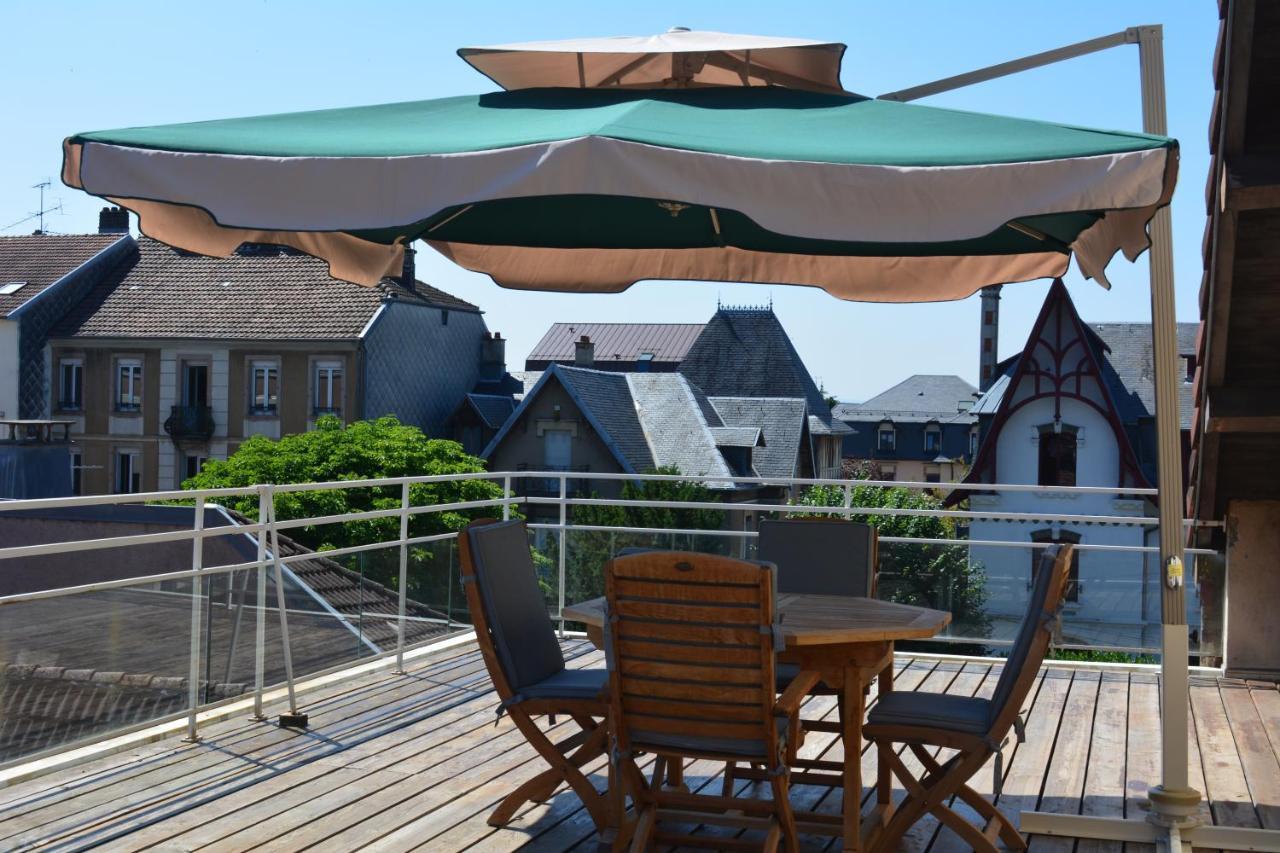 Appartement-Terrasse Parking Prive Meuble De Tourisme 4 Etoiles Belfort Extérieur photo